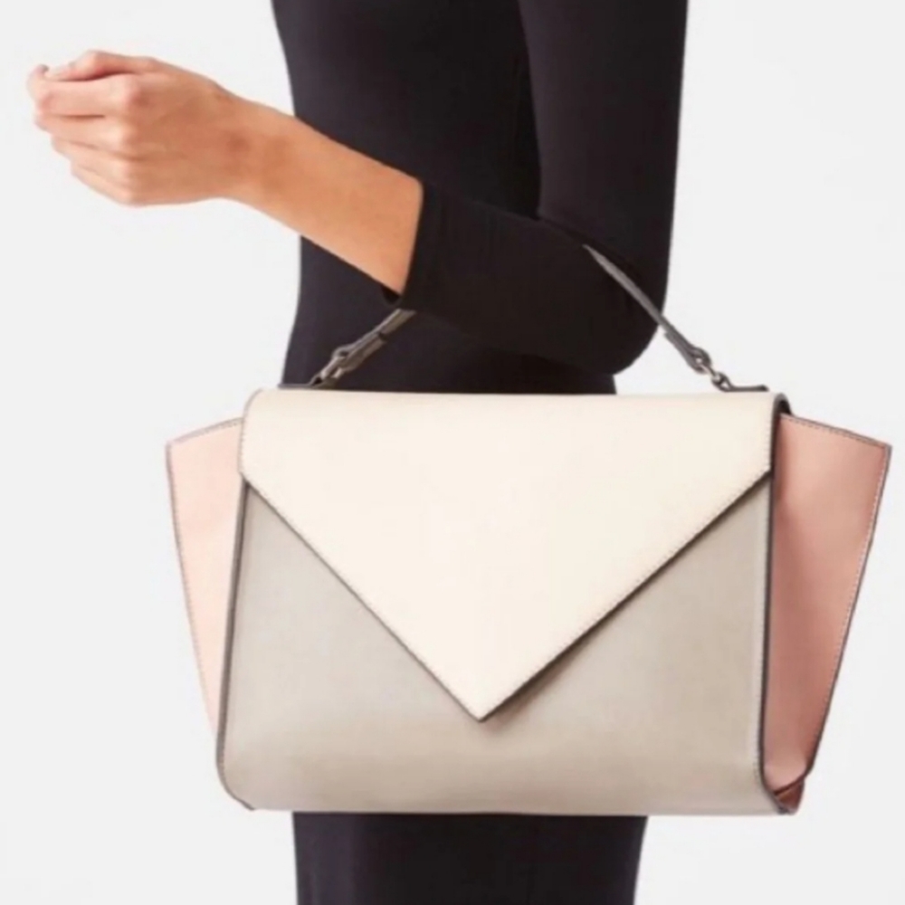 JustFab Pink puse/handbag
